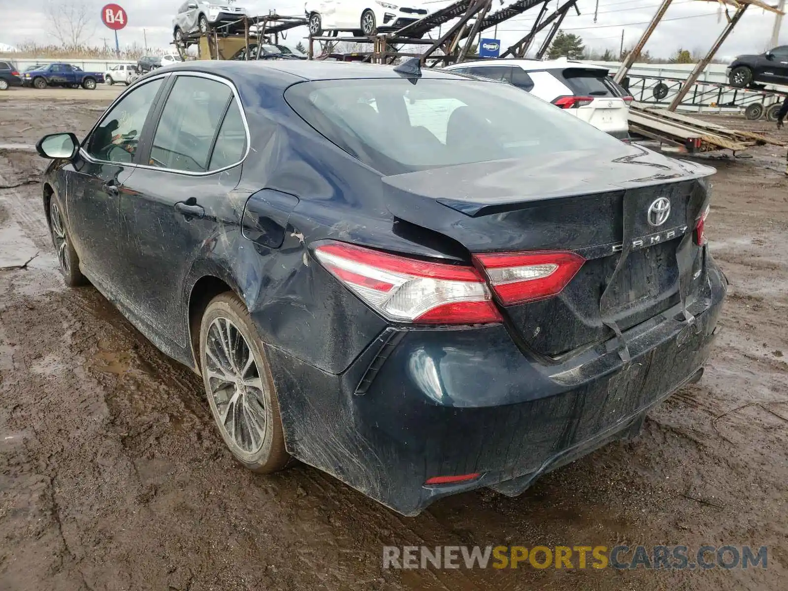 3 Photograph of a damaged car 4T1G11AK0LU363182 TOYOTA CAMRY 2020