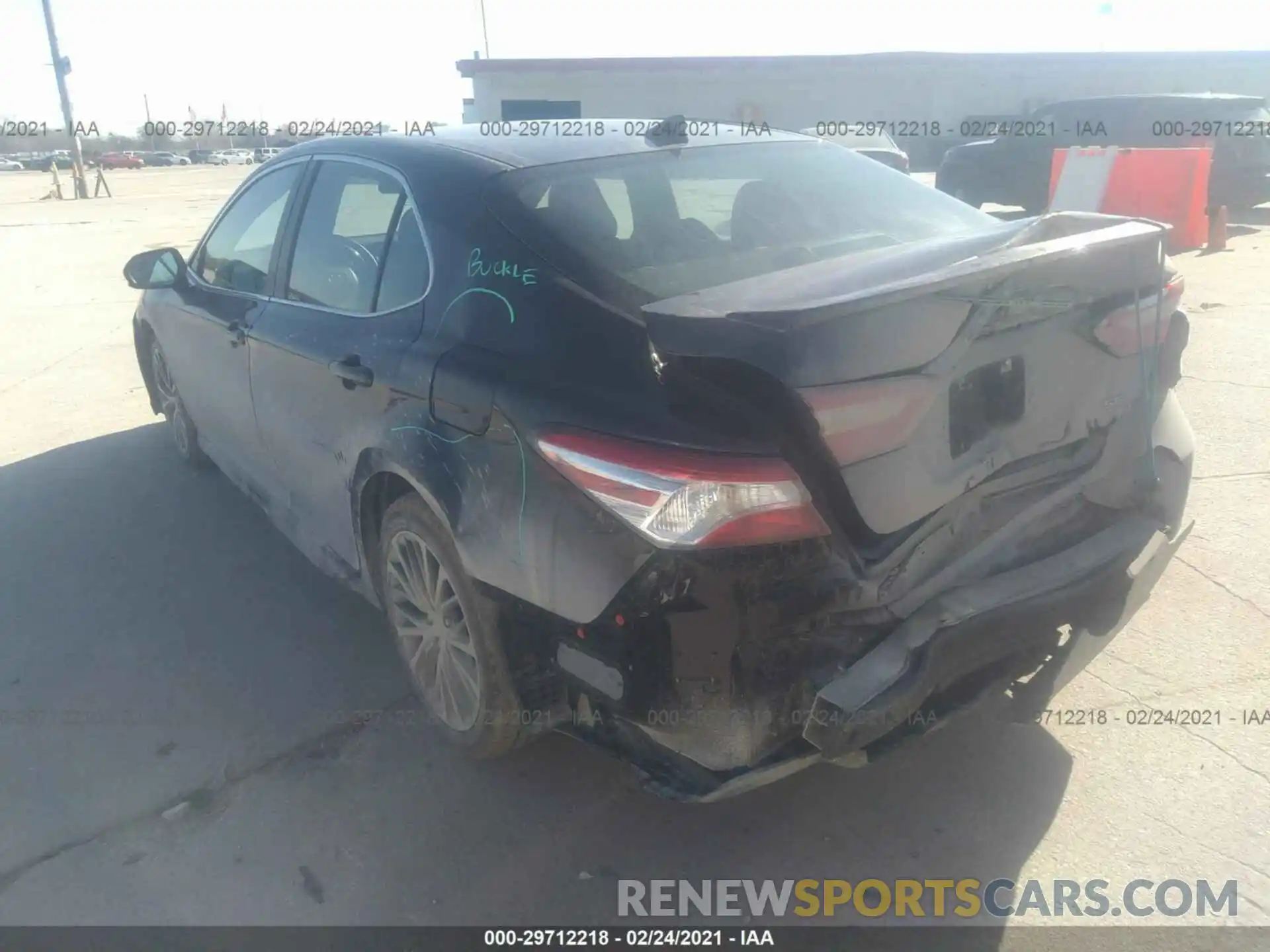 3 Photograph of a damaged car 4T1G11AK0LU364011 TOYOTA CAMRY 2020