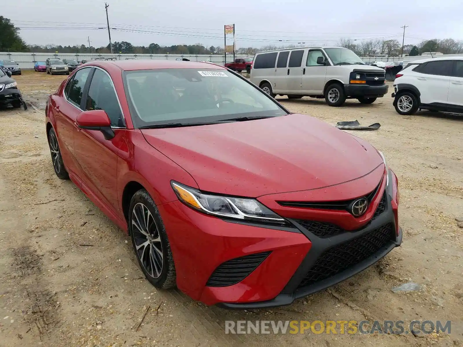 1 Photograph of a damaged car 4T1G11AK0LU365210 TOYOTA CAMRY 2020