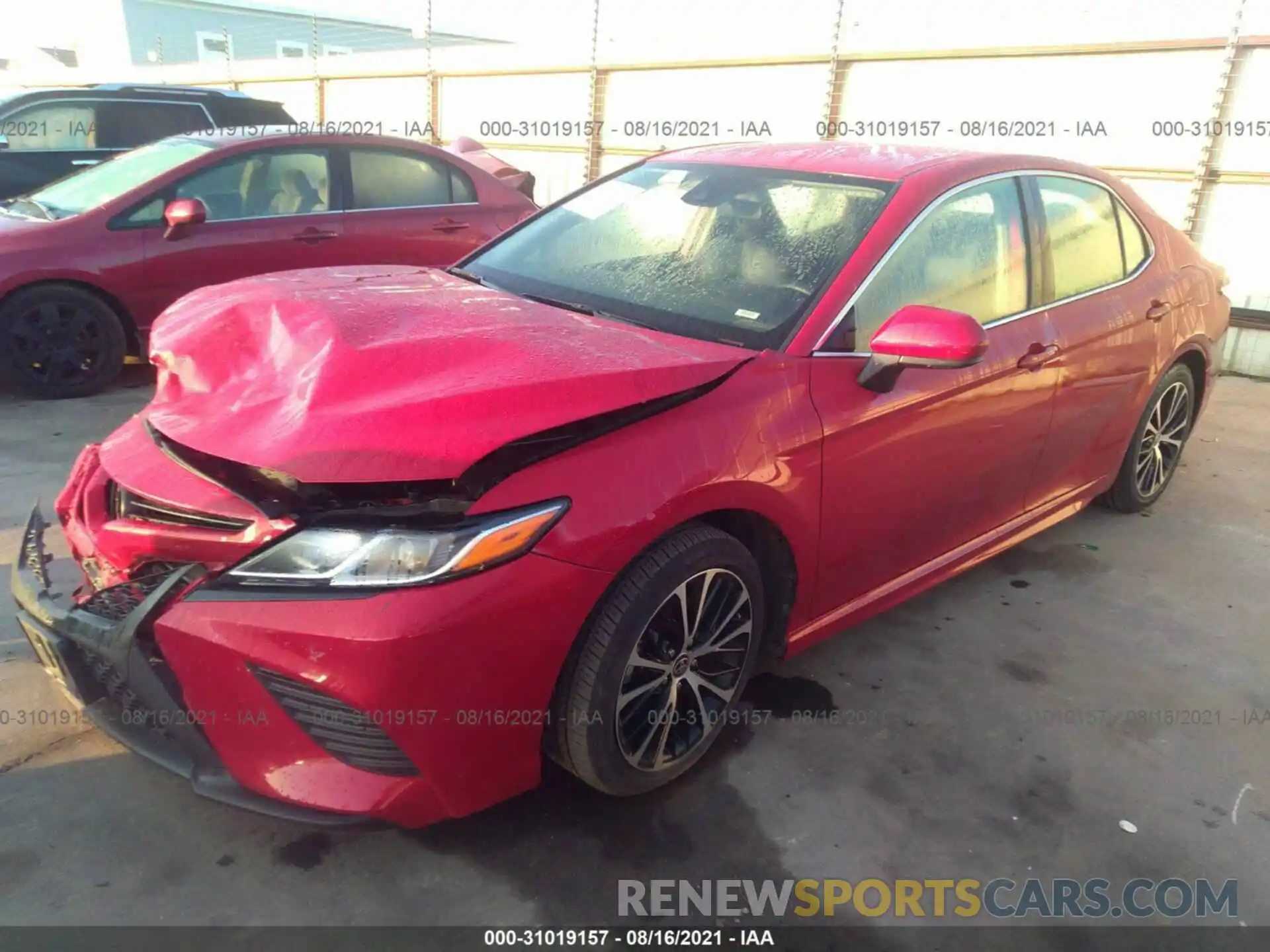 2 Photograph of a damaged car 4T1G11AK0LU365305 TOYOTA CAMRY 2020