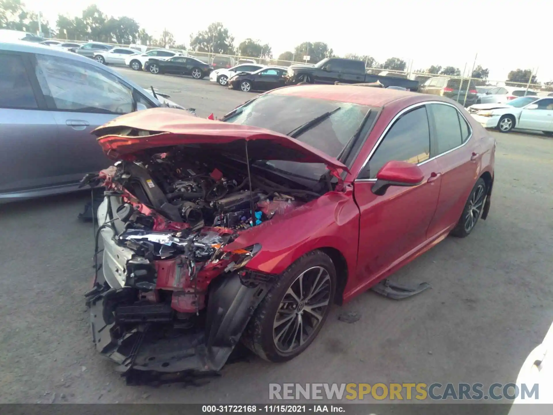 2 Photograph of a damaged car 4T1G11AK0LU368656 TOYOTA CAMRY 2020