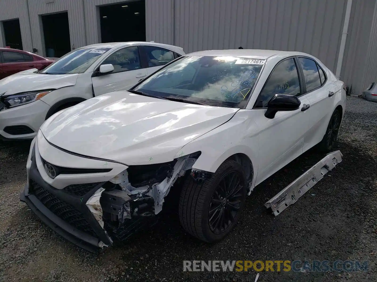 2 Photograph of a damaged car 4T1G11AK0LU374859 TOYOTA CAMRY 2020