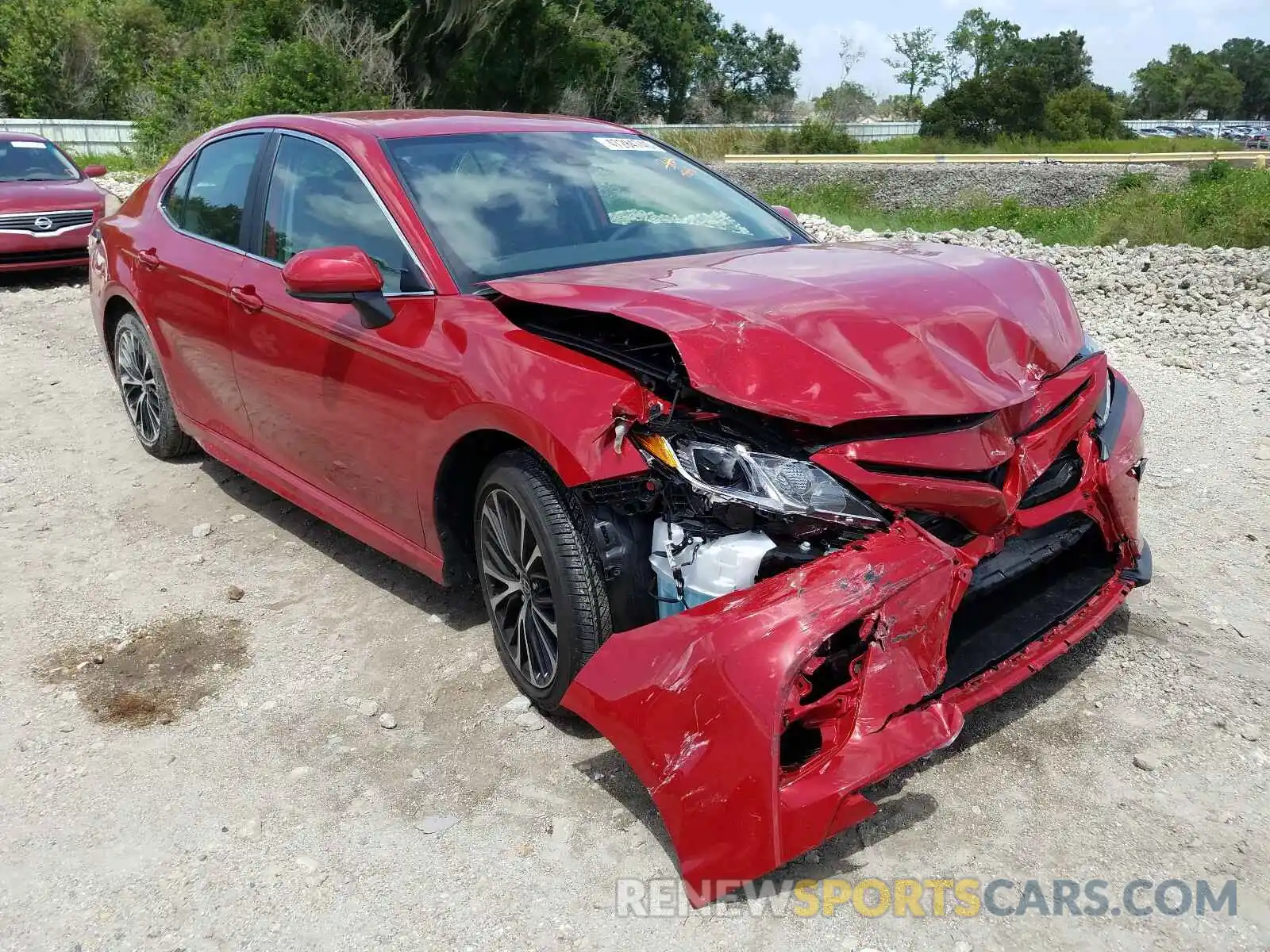 1 Photograph of a damaged car 4T1G11AK0LU375705 TOYOTA CAMRY 2020