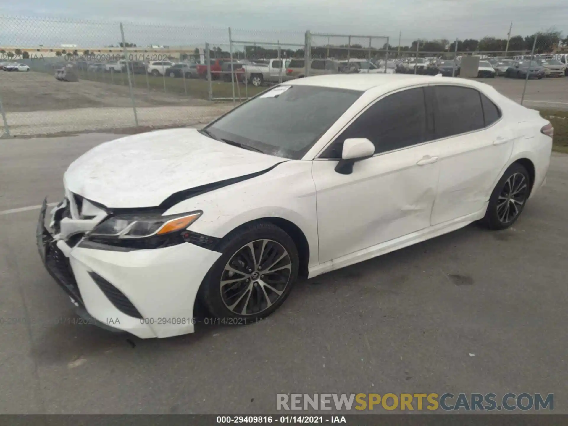 2 Photograph of a damaged car 4T1G11AK0LU377003 TOYOTA CAMRY 2020