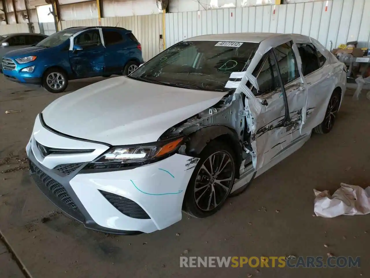 2 Photograph of a damaged car 4T1G11AK0LU379110 TOYOTA CAMRY 2020