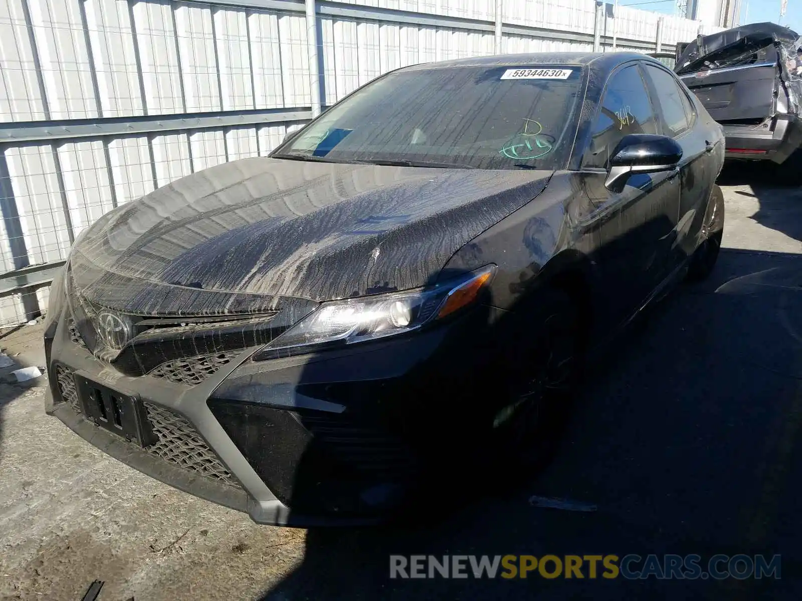 2 Photograph of a damaged car 4T1G11AK0LU379303 TOYOTA CAMRY 2020