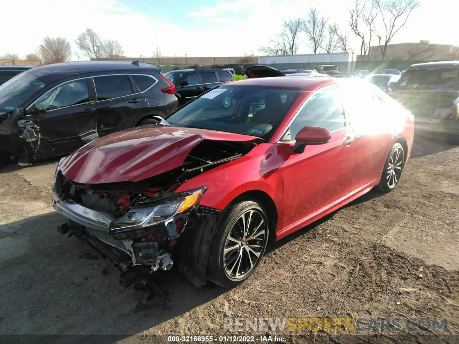 2 Photograph of a damaged car 4T1G11AK0LU388731 TOYOTA CAMRY 2020