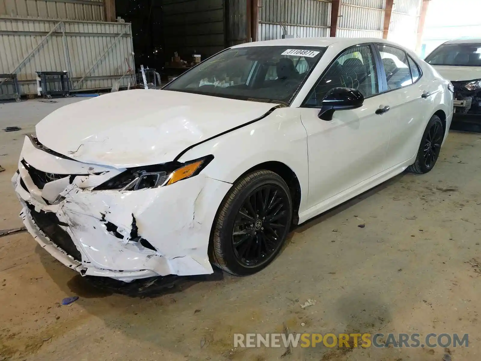 2 Photograph of a damaged car 4T1G11AK0LU396652 TOYOTA CAMRY 2020