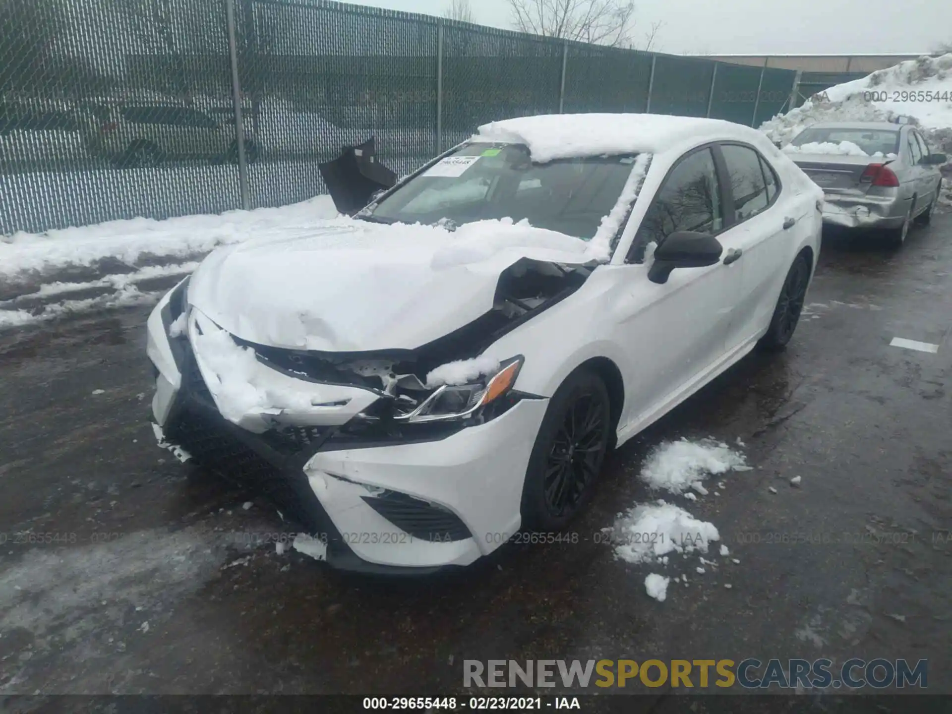 2 Photograph of a damaged car 4T1G11AK0LU399373 TOYOTA CAMRY 2020