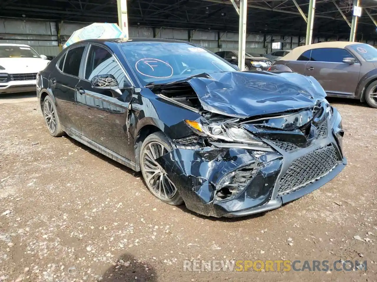 9 Photograph of a damaged car 4T1G11AK0LU400134 TOYOTA CAMRY 2020