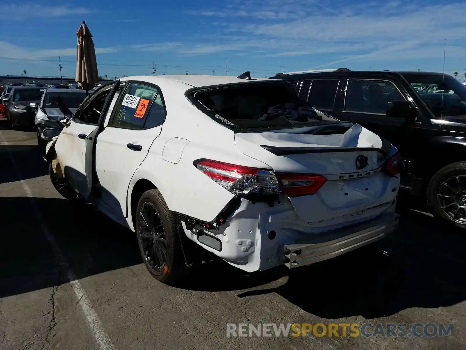 3 Photograph of a damaged car 4T1G11AK0LU401140 TOYOTA CAMRY 2020