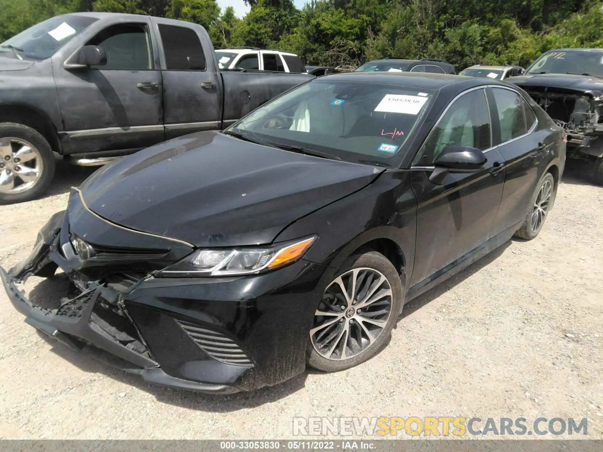 2 Photograph of a damaged car 4T1G11AK0LU502551 TOYOTA CAMRY 2020