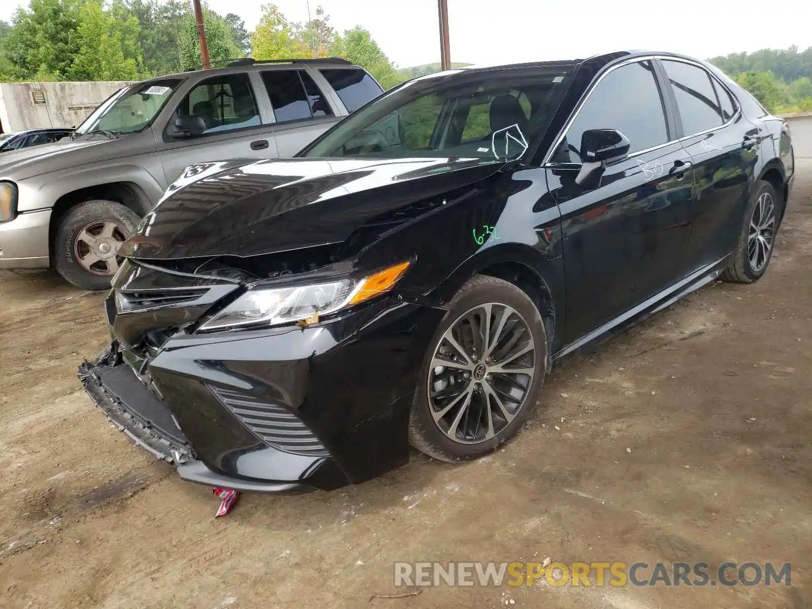 2 Photograph of a damaged car 4T1G11AK0LU504090 TOYOTA CAMRY 2020