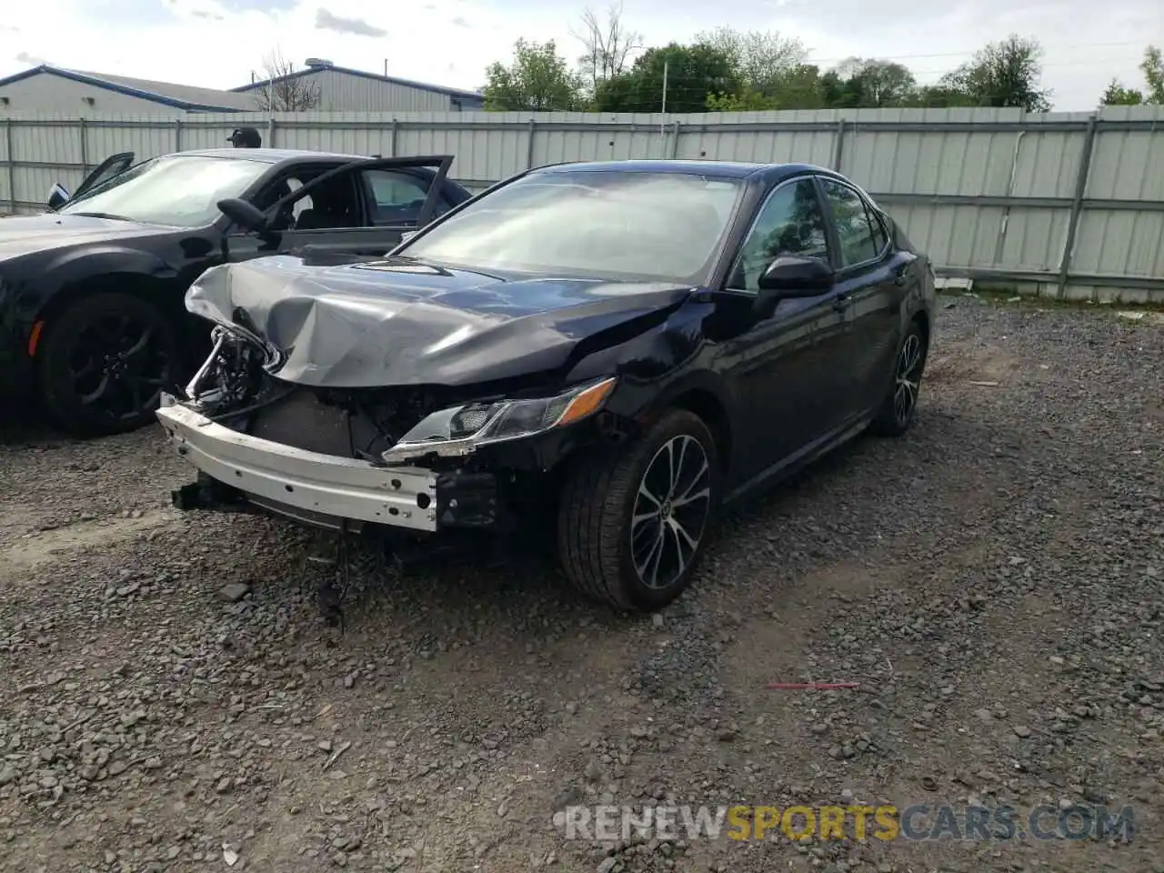 2 Photograph of a damaged car 4T1G11AK0LU505577 TOYOTA CAMRY 2020