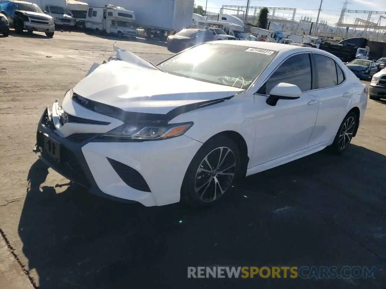 2 Photograph of a damaged car 4T1G11AK0LU506387 TOYOTA CAMRY 2020