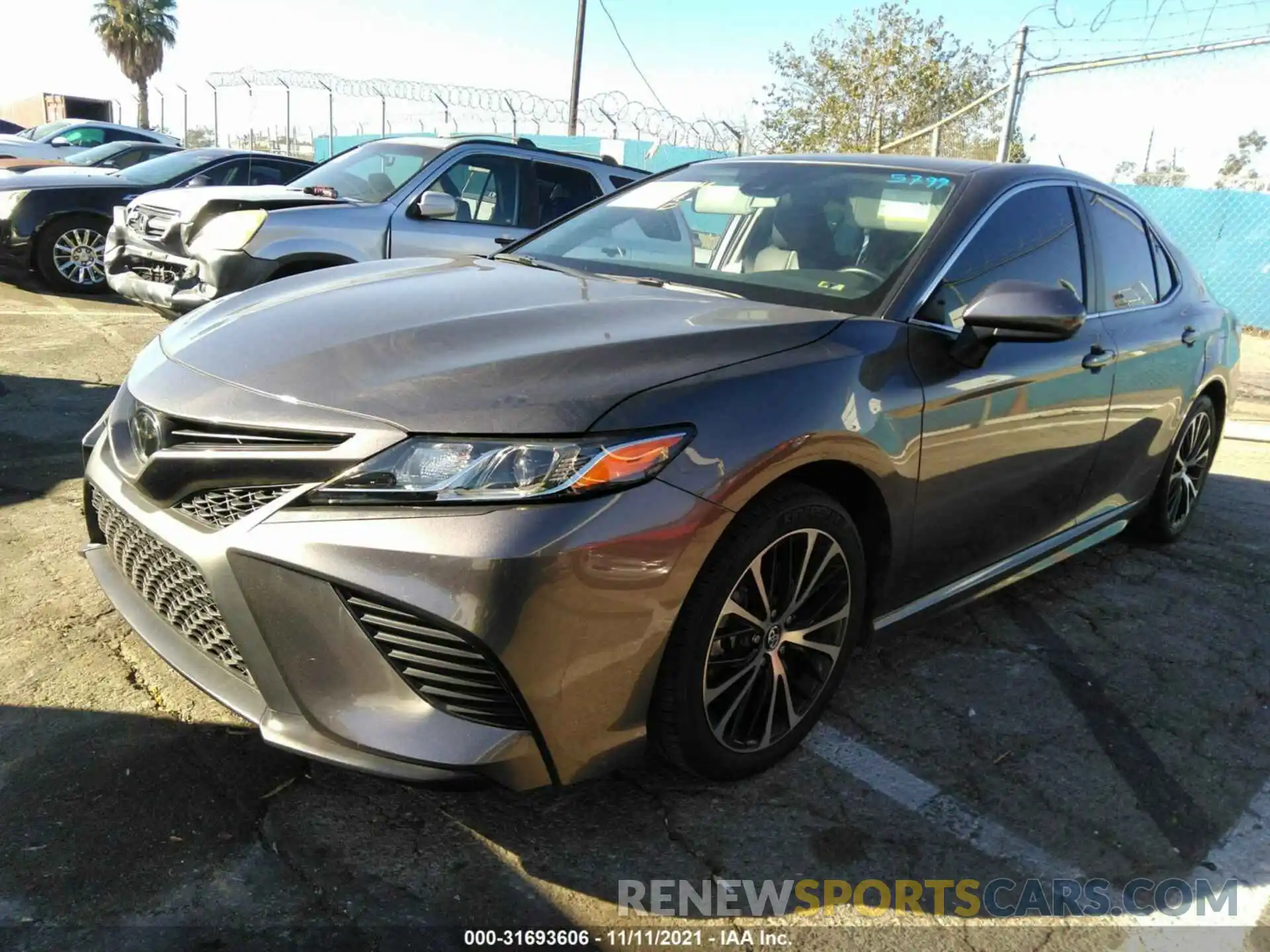 2 Photograph of a damaged car 4T1G11AK0LU861334 TOYOTA CAMRY 2020