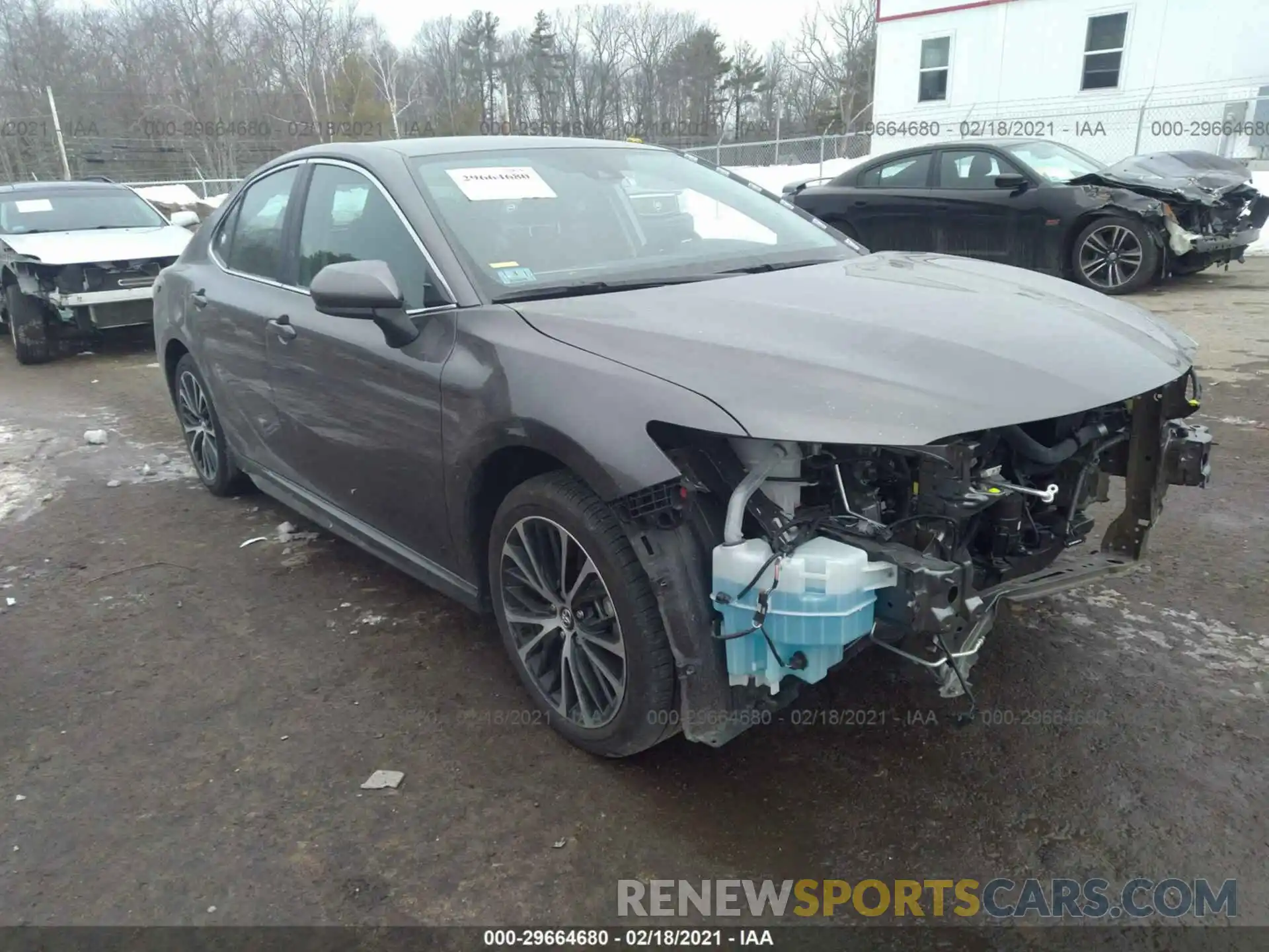 1 Photograph of a damaged car 4T1G11AK0LU861687 TOYOTA CAMRY 2020