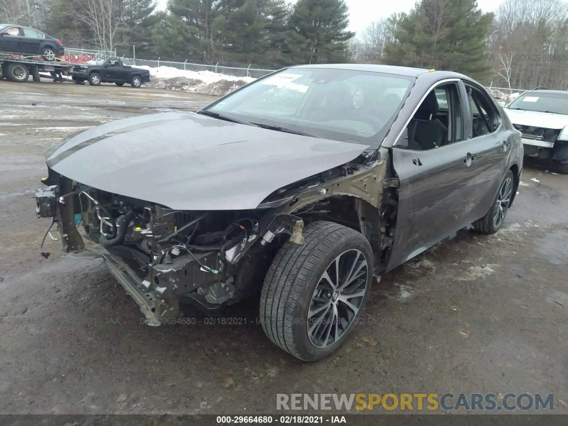 2 Photograph of a damaged car 4T1G11AK0LU861687 TOYOTA CAMRY 2020