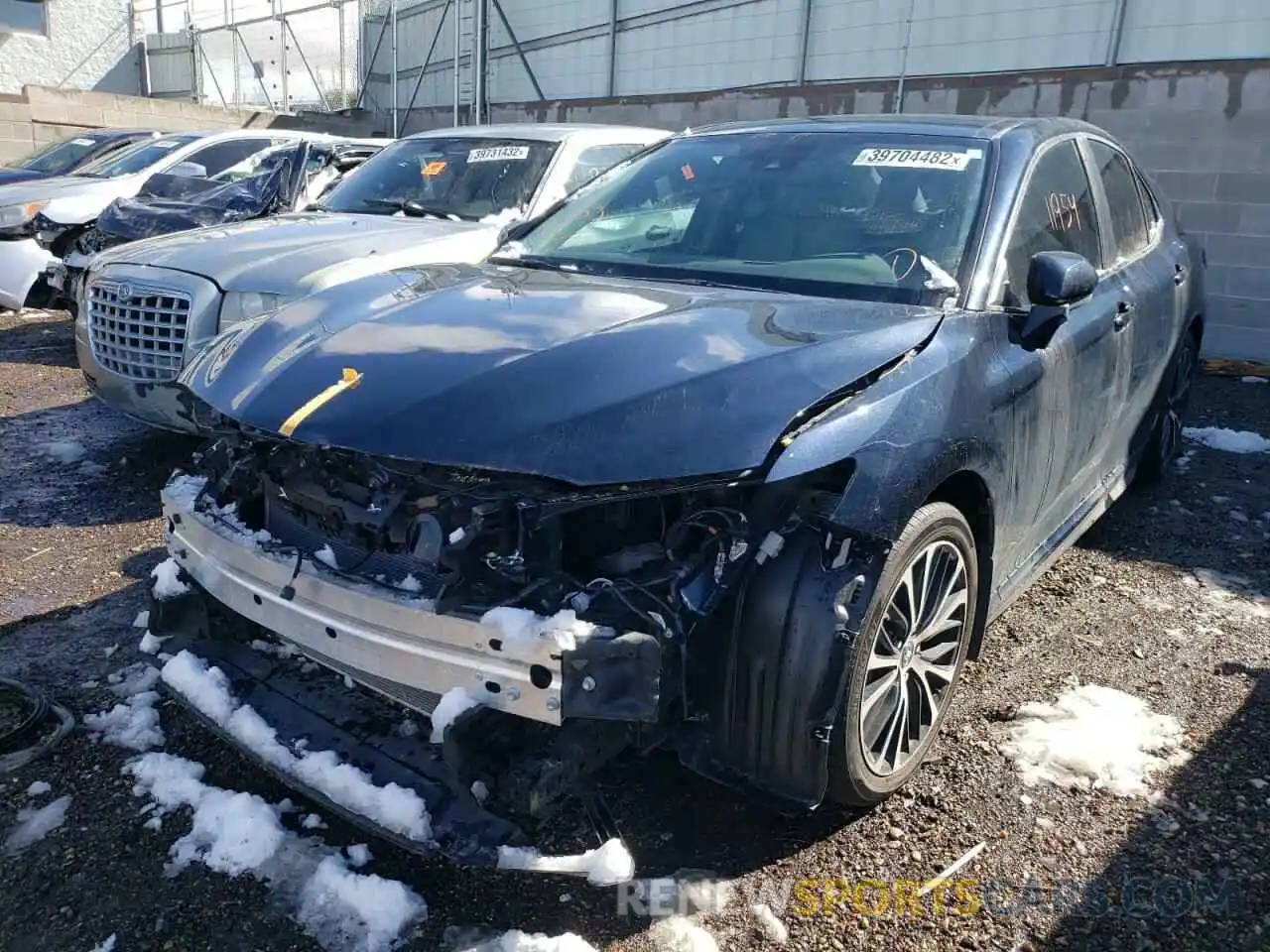 2 Photograph of a damaged car 4T1G11AK0LU865982 TOYOTA CAMRY 2020