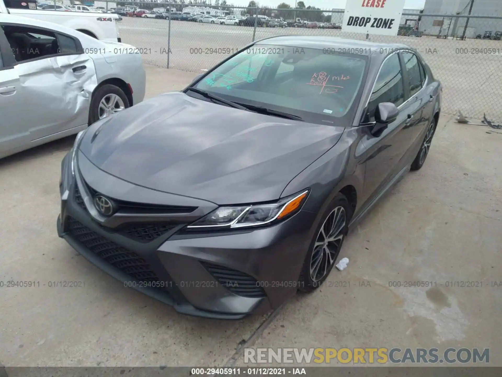 2 Photograph of a damaged car 4T1G11AK0LU871457 TOYOTA CAMRY 2020