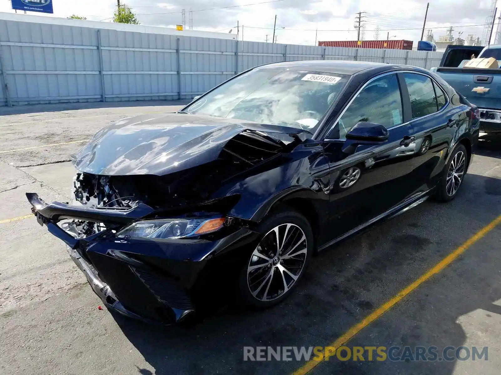 2 Photograph of a damaged car 4T1G11AK0LU874990 TOYOTA CAMRY 2020