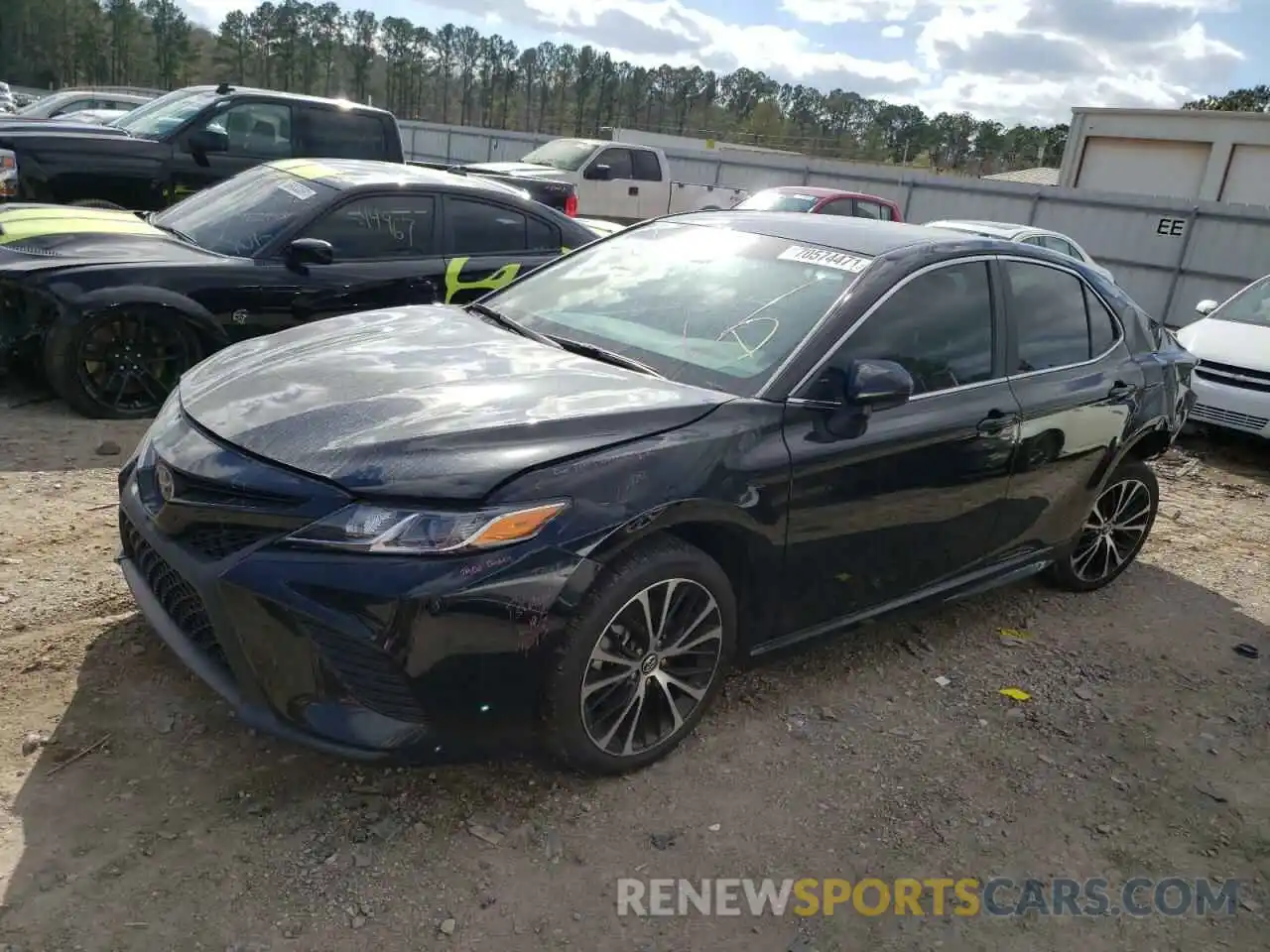 2 Photograph of a damaged car 4T1G11AK0LU876741 TOYOTA CAMRY 2020