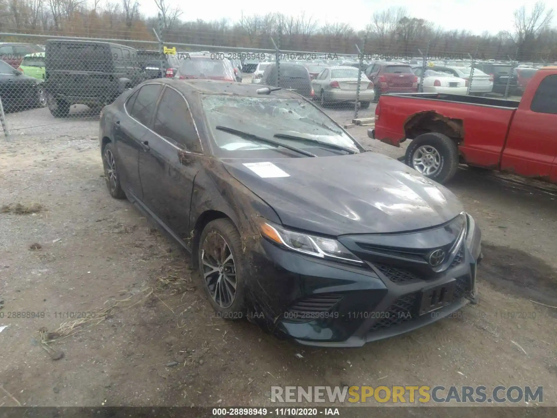 1 Photograph of a damaged car 4T1G11AK0LU878831 TOYOTA CAMRY 2020