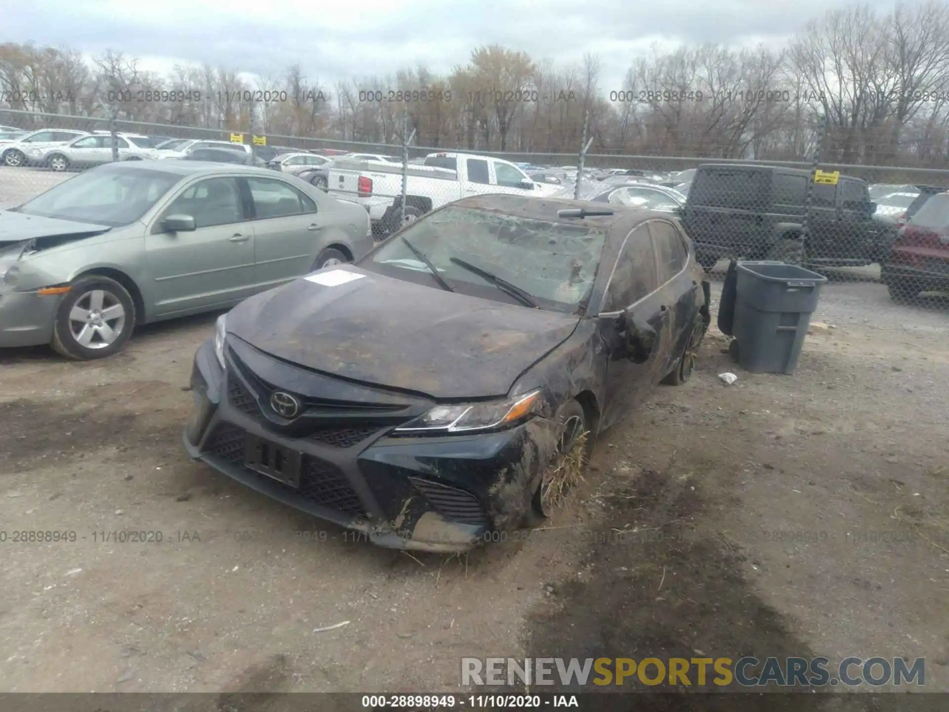 2 Photograph of a damaged car 4T1G11AK0LU878831 TOYOTA CAMRY 2020