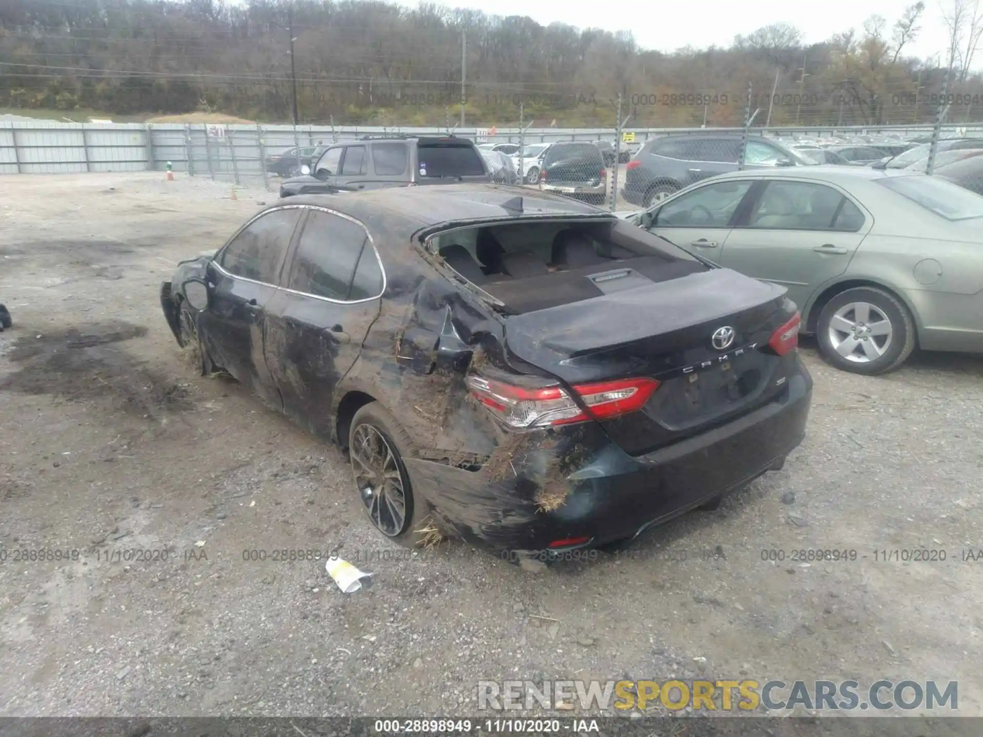 3 Photograph of a damaged car 4T1G11AK0LU878831 TOYOTA CAMRY 2020