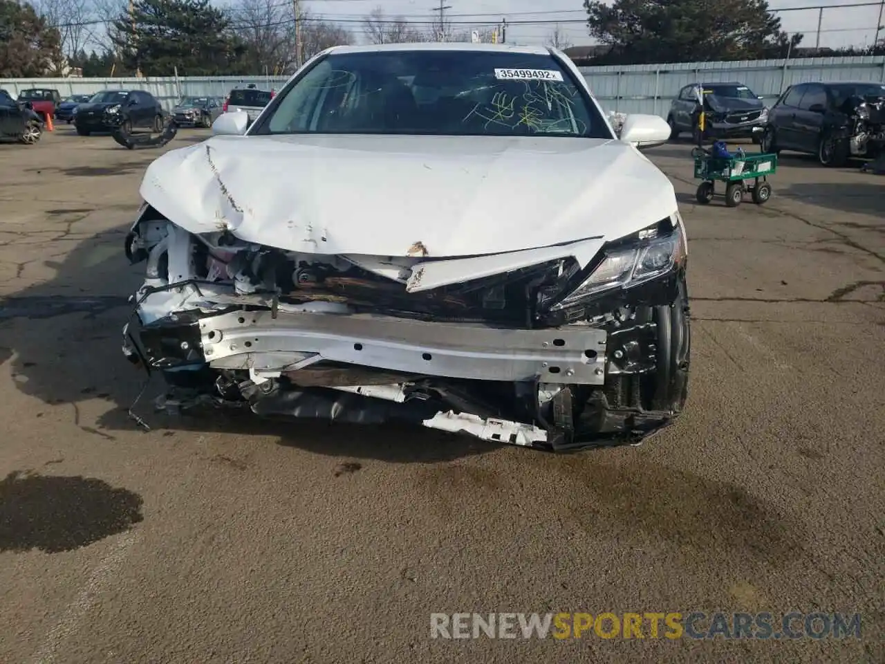 9 Photograph of a damaged car 4T1G11AK0LU887013 TOYOTA CAMRY 2020