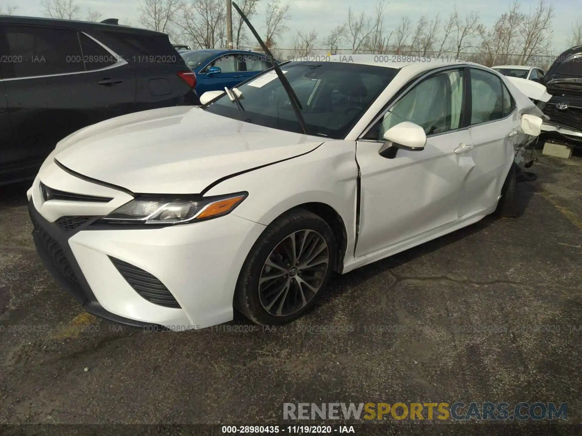 2 Photograph of a damaged car 4T1G11AK0LU887450 TOYOTA CAMRY 2020