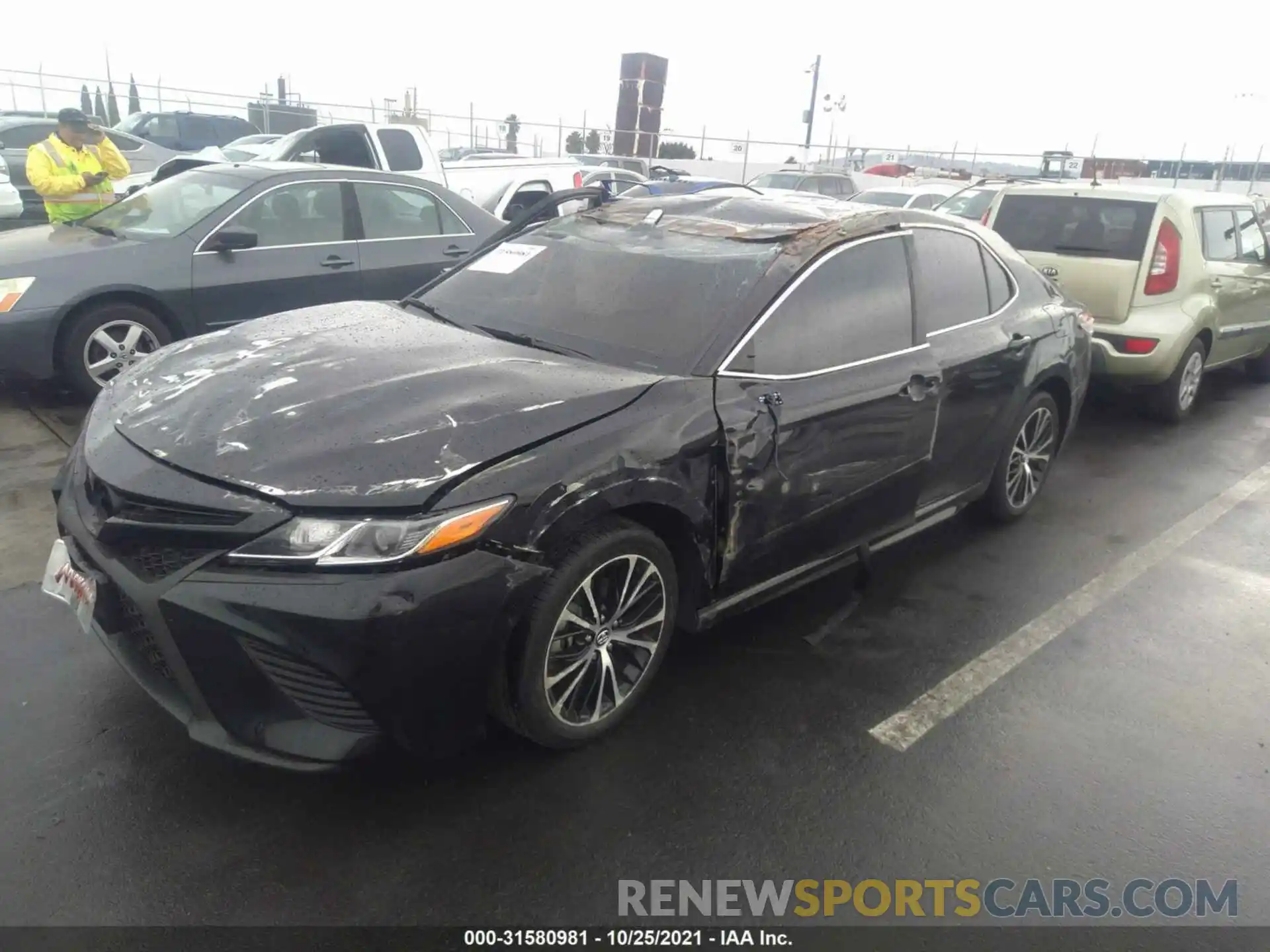 2 Photograph of a damaged car 4T1G11AK0LU896326 TOYOTA CAMRY 2020