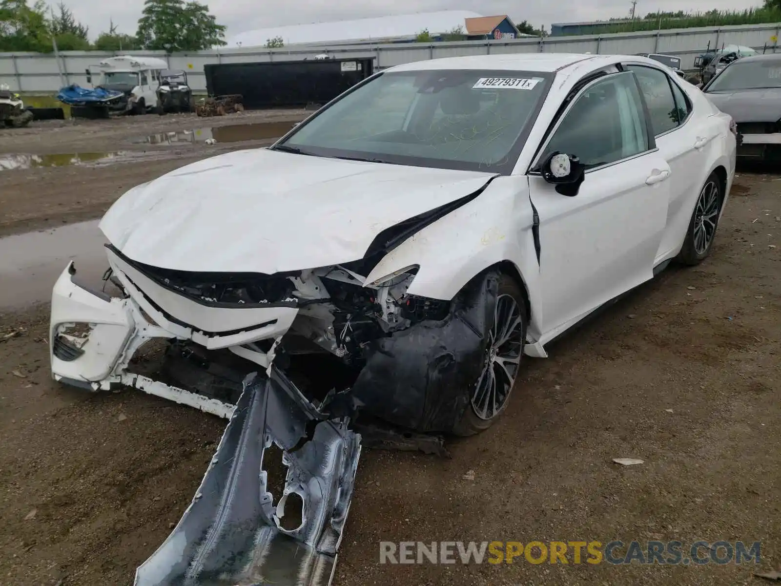 2 Photograph of a damaged car 4T1G11AK0LU897279 TOYOTA CAMRY 2020