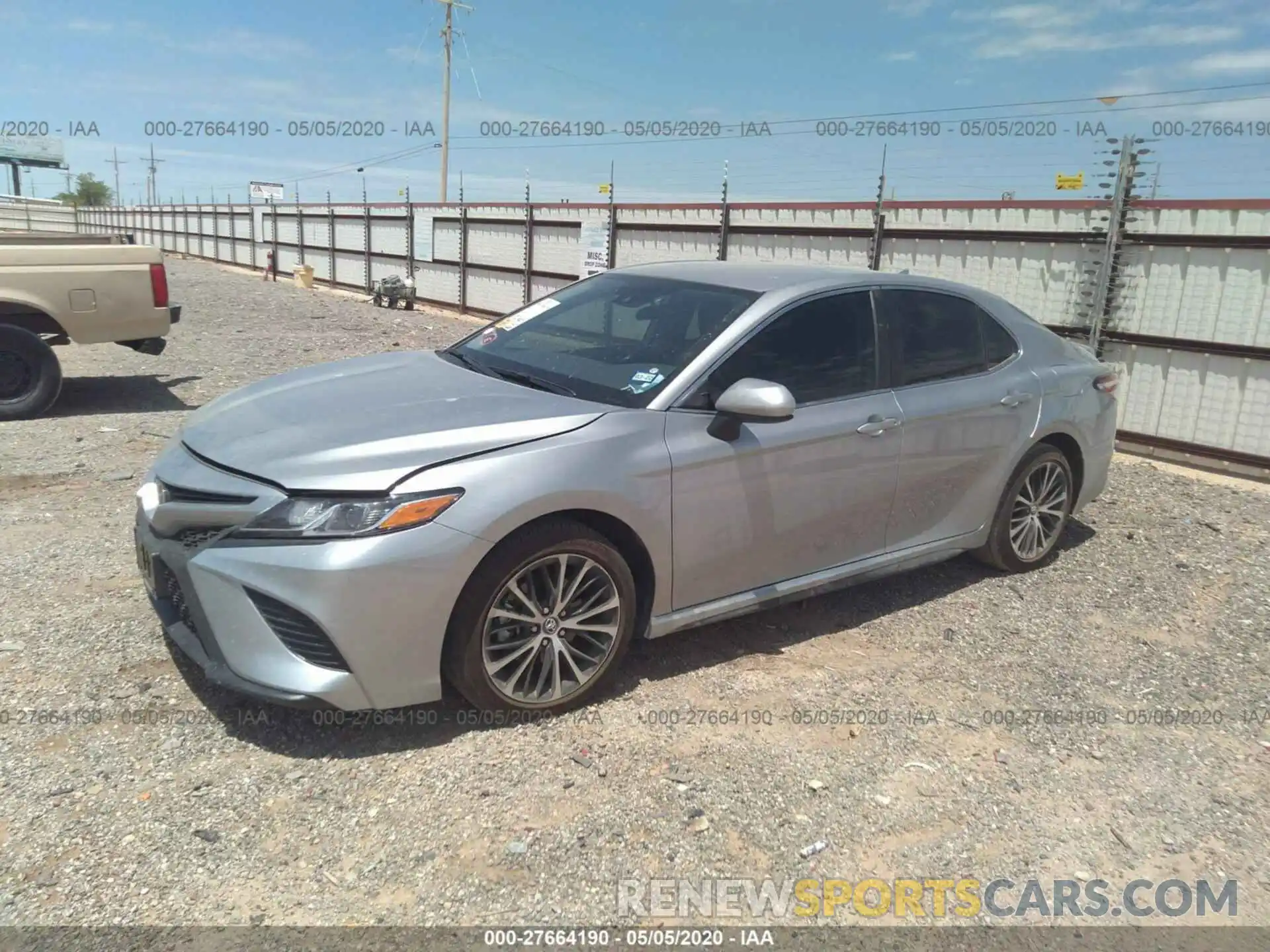 2 Photograph of a damaged car 4T1G11AK0LU898089 TOYOTA CAMRY 2020