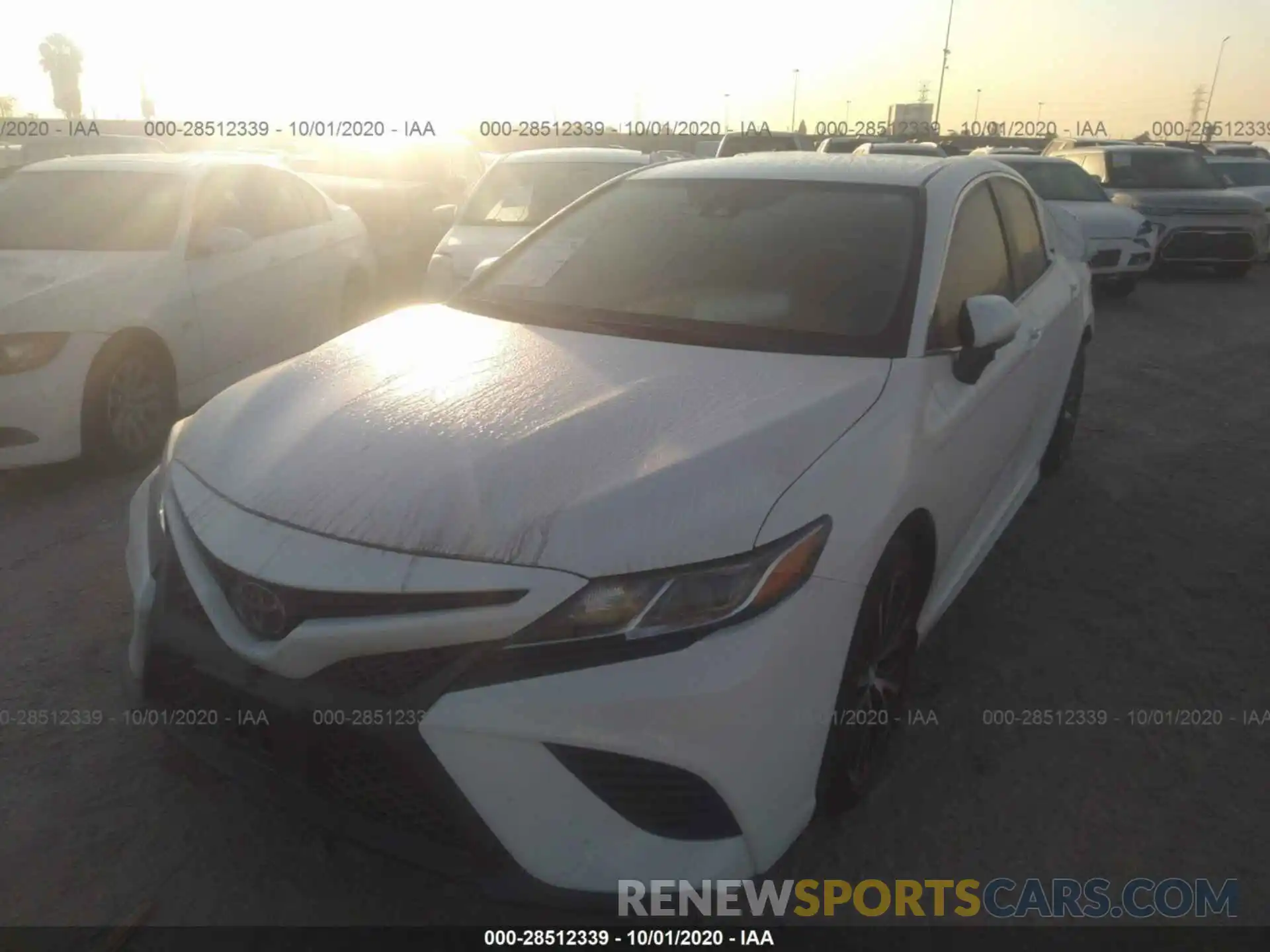 2 Photograph of a damaged car 4T1G11AK0LU898514 TOYOTA CAMRY 2020