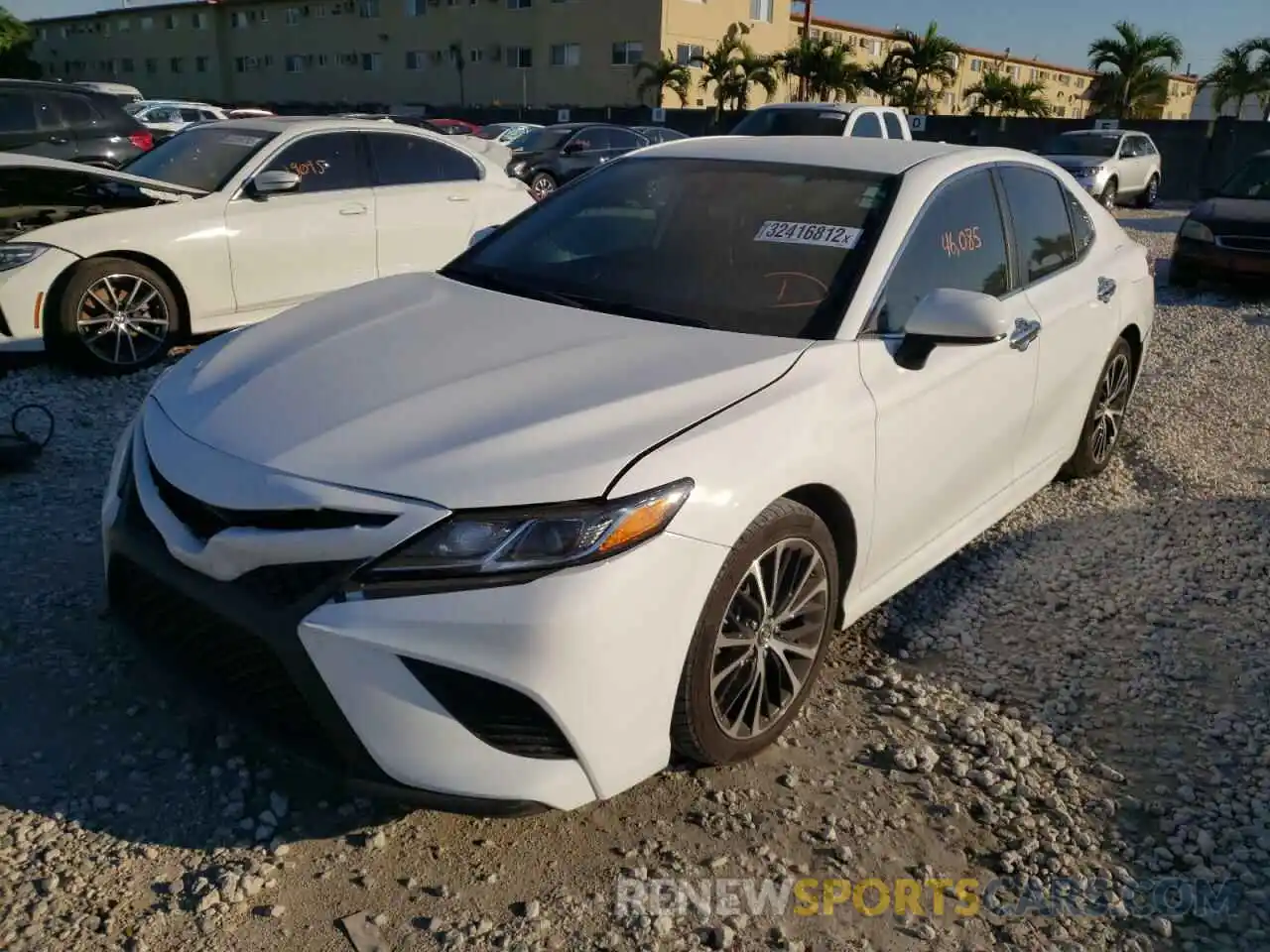 2 Photograph of a damaged car 4T1G11AK0LU900245 TOYOTA CAMRY 2020