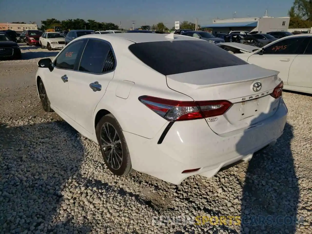 3 Фотография поврежденного автомобиля 4T1G11AK0LU900245 TOYOTA CAMRY 2020