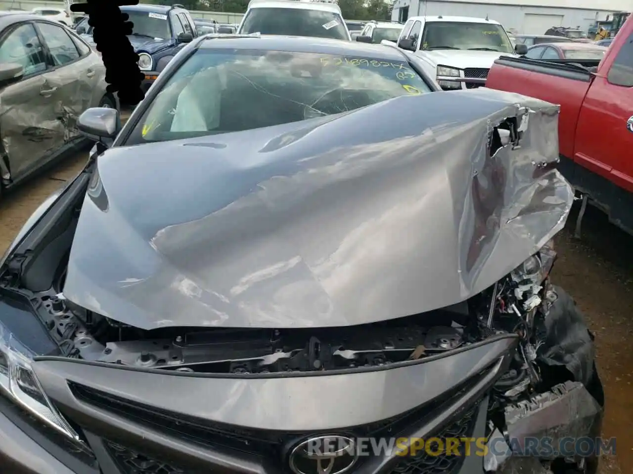 9 Photograph of a damaged car 4T1G11AK0LU903324 TOYOTA CAMRY 2020