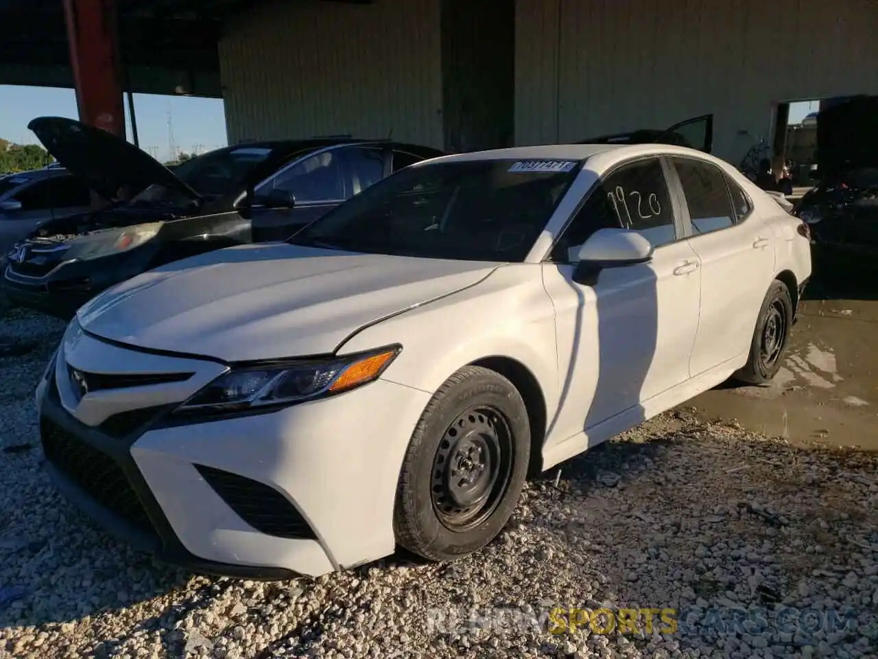 2 Photograph of a damaged car 4T1G11AK0LU904442 TOYOTA CAMRY 2020