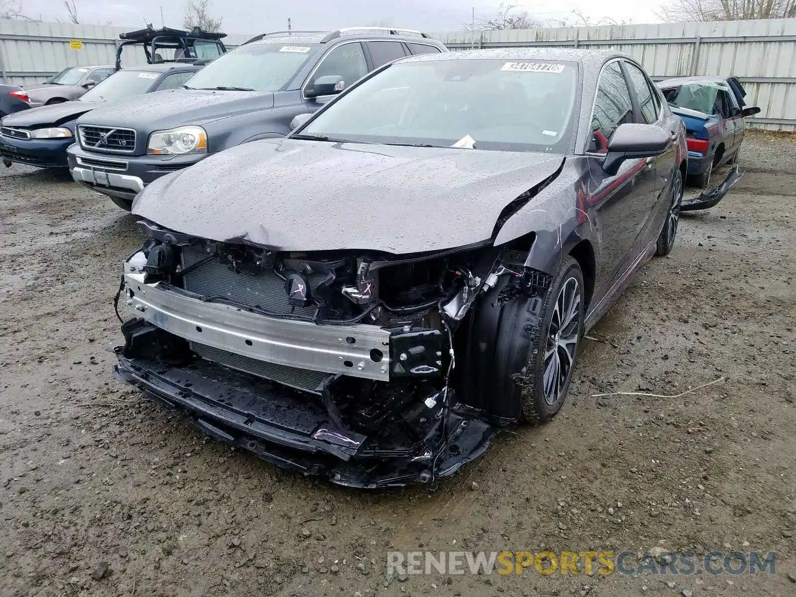 2 Photograph of a damaged car 4T1G11AK0LU910712 TOYOTA CAMRY 2020