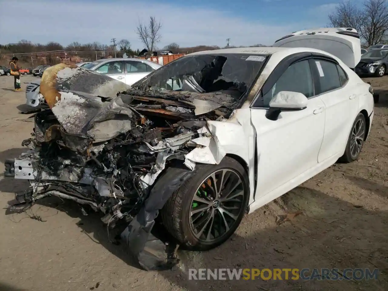 2 Photograph of a damaged car 4T1G11AK0LU911908 TOYOTA CAMRY 2020