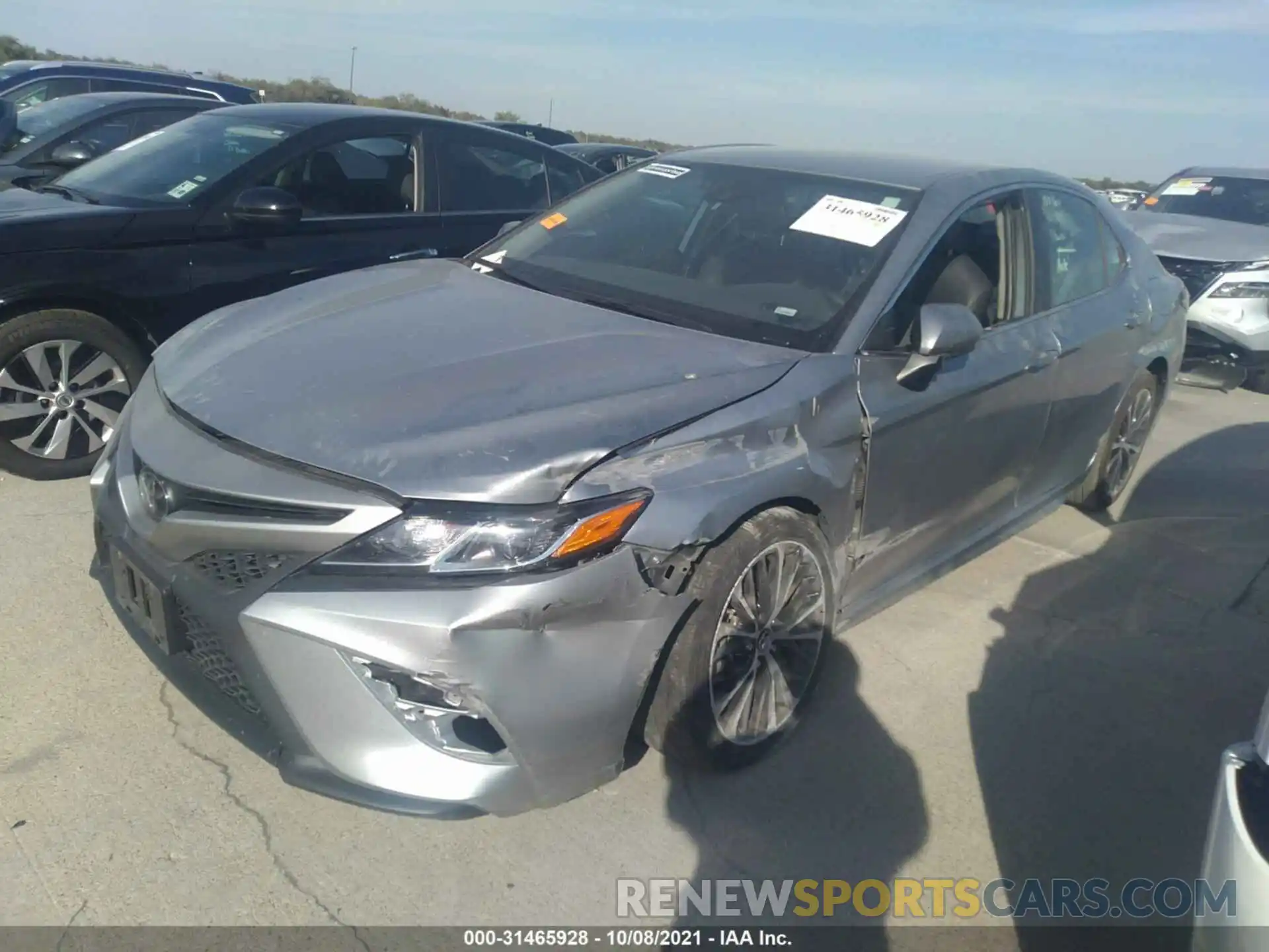 2 Photograph of a damaged car 4T1G11AK0LU912122 TOYOTA CAMRY 2020