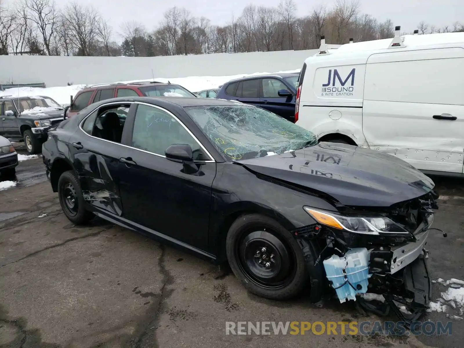 1 Photograph of a damaged car 4T1G11AK0LU915859 TOYOTA CAMRY 2020