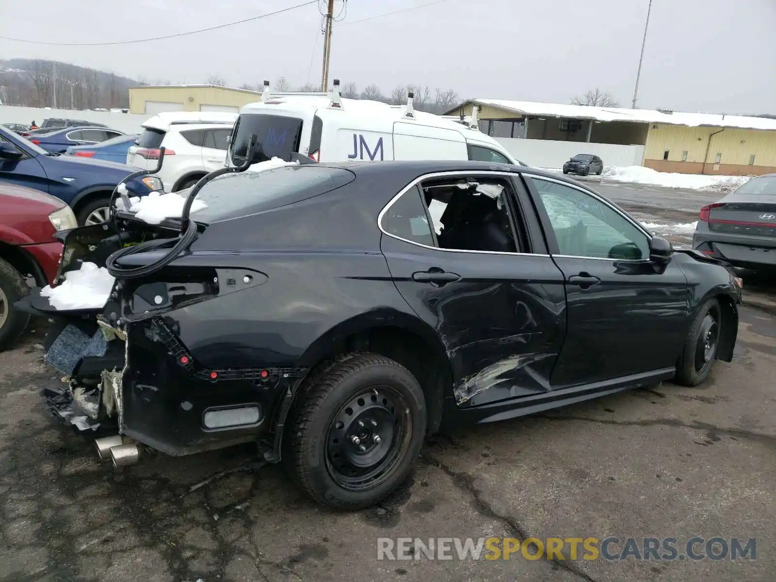 4 Photograph of a damaged car 4T1G11AK0LU915859 TOYOTA CAMRY 2020