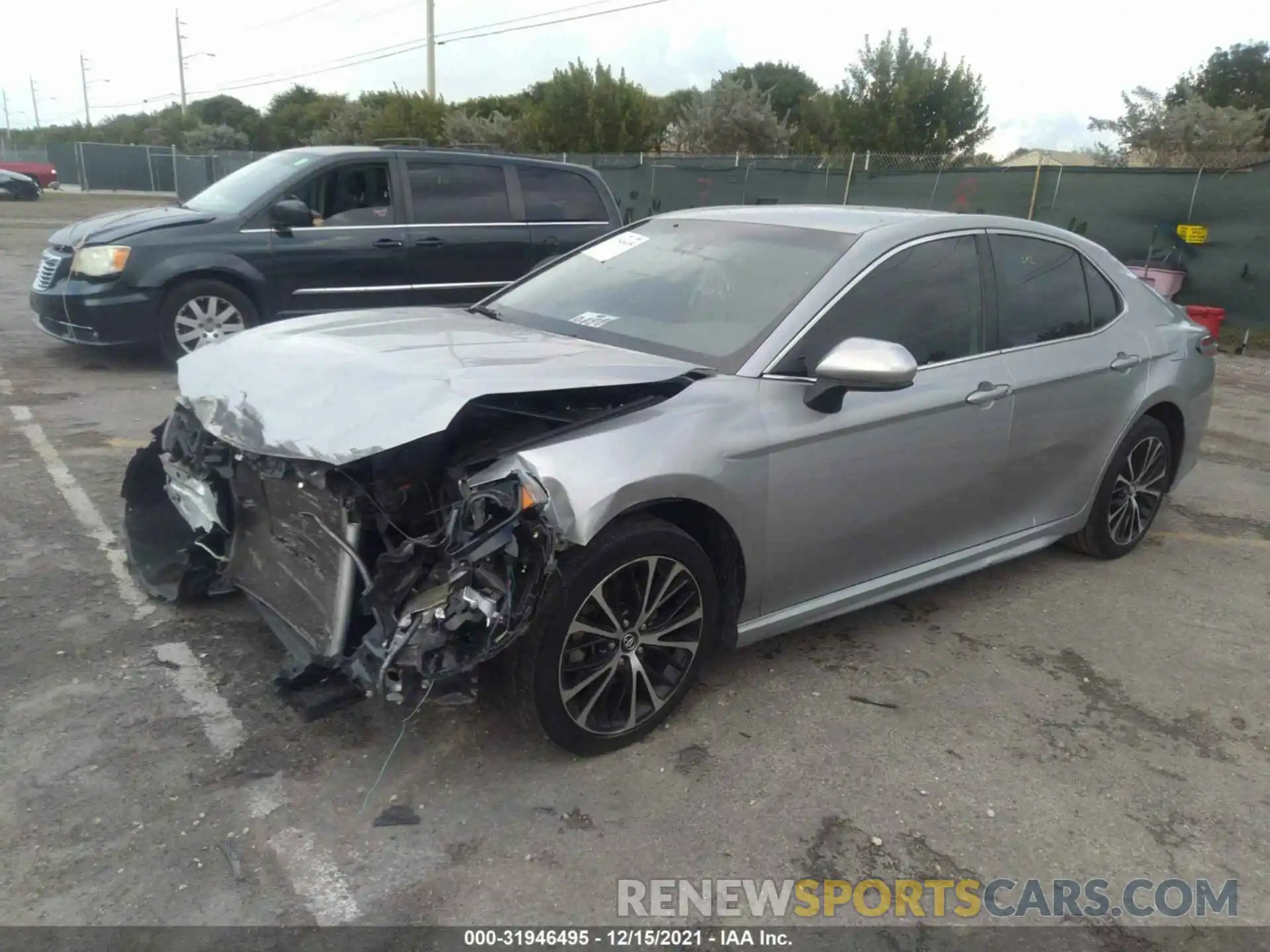 2 Photograph of a damaged car 4T1G11AK0LU921032 TOYOTA CAMRY 2020