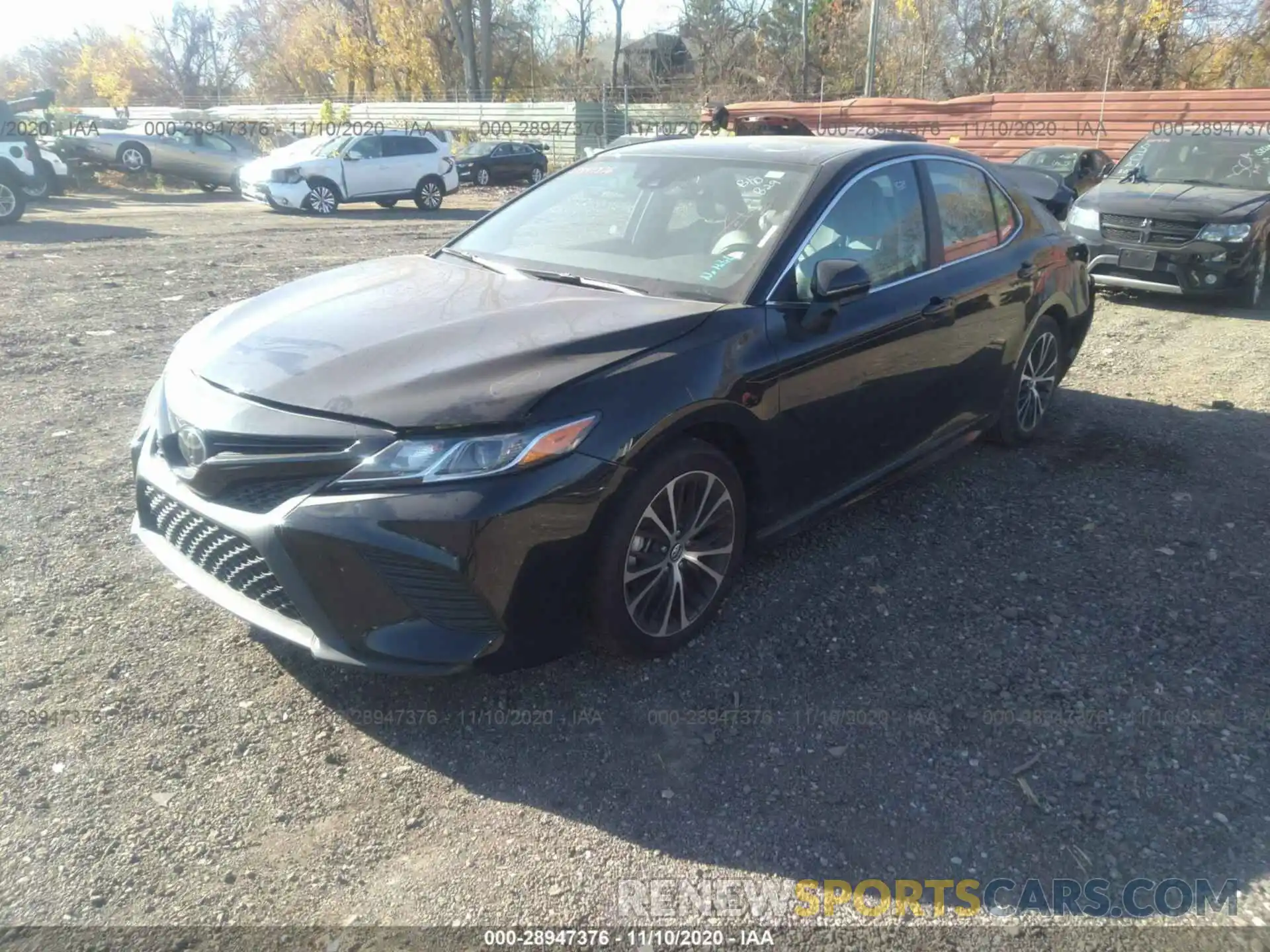 2 Photograph of a damaged car 4T1G11AK0LU922276 TOYOTA CAMRY 2020