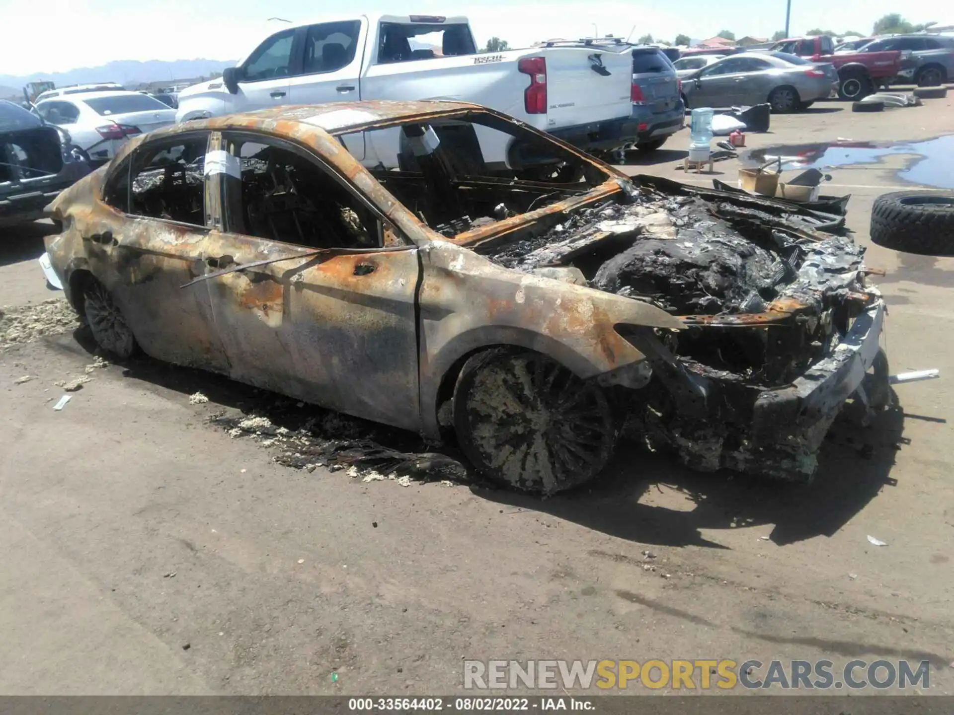 1 Photograph of a damaged car 4T1G11AK0LU922388 TOYOTA CAMRY 2020