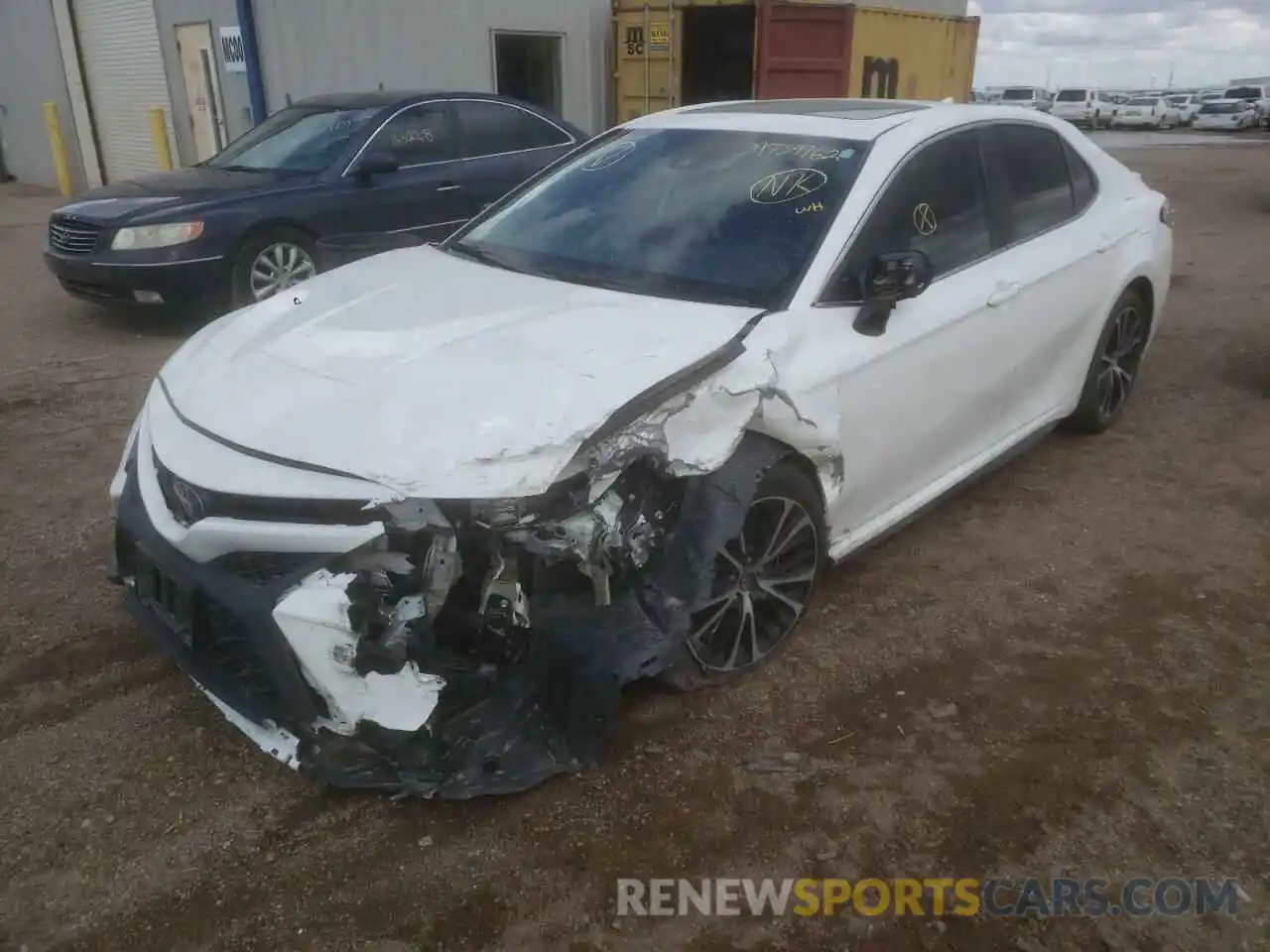 2 Photograph of a damaged car 4T1G11AK0LU924089 TOYOTA CAMRY 2020