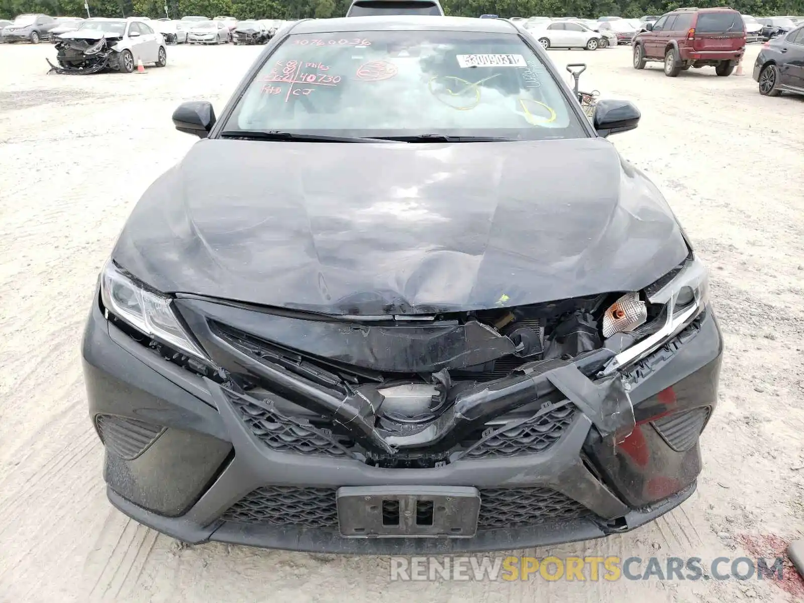 9 Photograph of a damaged car 4T1G11AK0LU927686 TOYOTA CAMRY 2020