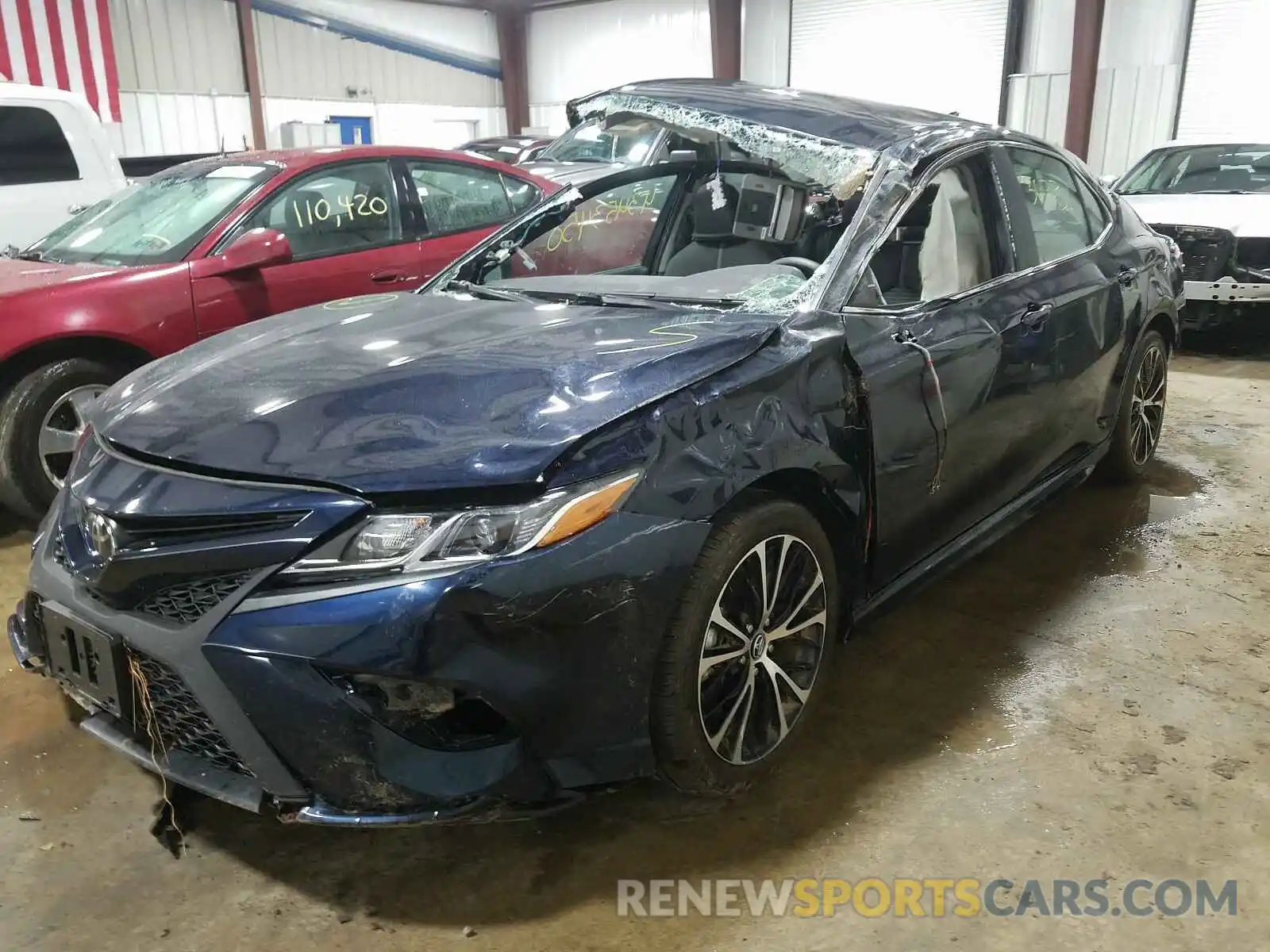 2 Photograph of a damaged car 4T1G11AK0LU929292 TOYOTA CAMRY 2020